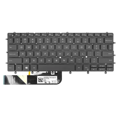 Dell XPS 13 9370 9380 Laptop Backlit Keyboard Replacement