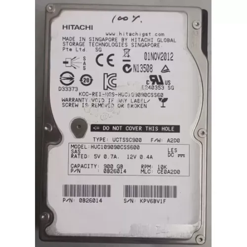 Seagate 900GB 2.5 Inch 12Gbps 10K RPM SAS Hard Disk 9WH066-038