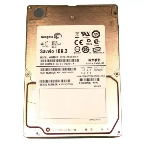 Seagate 146GB 10K 6GB 2.5 Inch Hard Disk 9FJ066-165