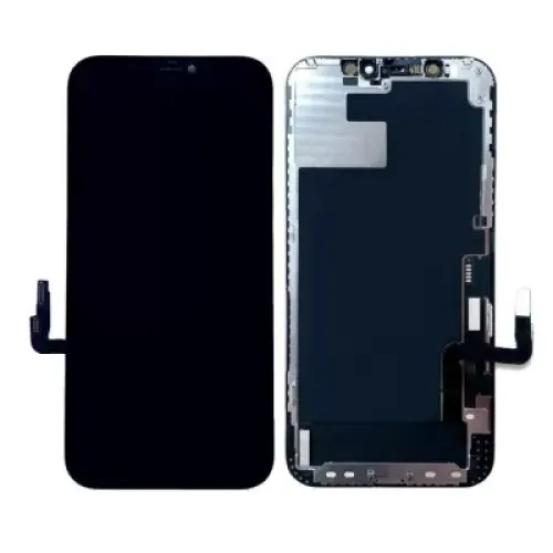 LCD with Touch Screen for Apple iPhone 12 Pro - Black (Display Glass Combo Folder)