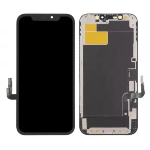 LCD with Touch Screen for Apple iPhone 12 - Black (Display Glass Combo Folder)