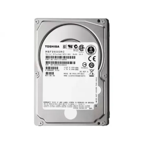 Toshiba 450GB 10K SAS 2.5 Inch HDD Hard Disk MBF2450RC CA07173-B300