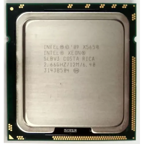 Intel Xeon processor X5650 12M Cache 2.66 GHz 6.40 GT/s Intel QPI