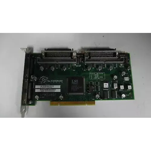 Symbios Logic Dual HVD Ultra/Wide SCSI Controller Card 348-0036690B