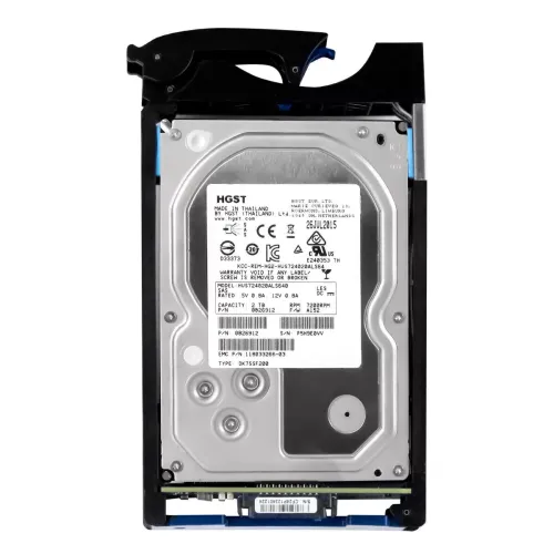 EMC 2TB 7.2K 3.5 Inch SAS Hard Disk 005050945 118033266-03 0B26912 HUS724020ALS640