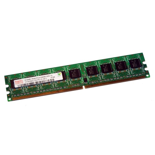 Hynix hymp564U72CP8-y5 512mb PC2-5300E ram