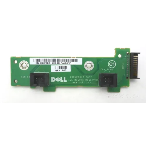 Dell R905 Fan Backplane Interposer Board 0GX986