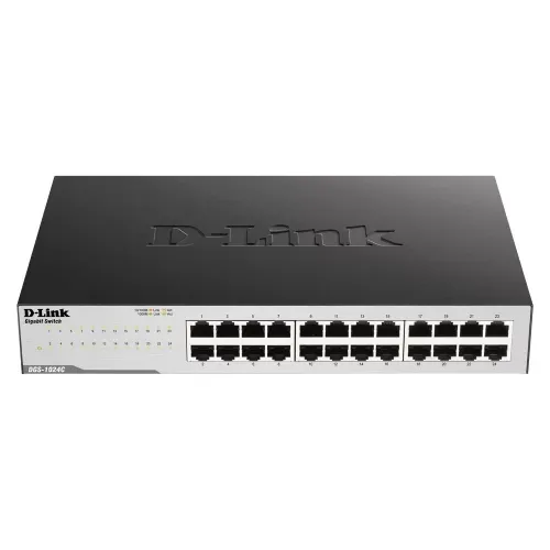 D-Link DGS-1024C 24-Port Gigabit Unmanaged Desktop/Rackmount Switch