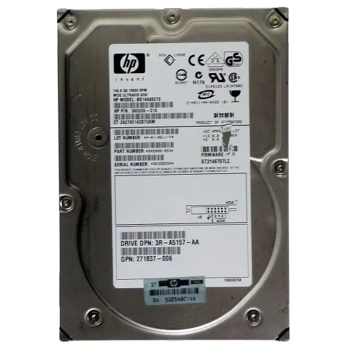 HP 36gb 10k rpm 3.5 Inch USCSI Hard Disk Drive BD0266459B