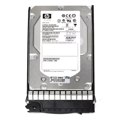 HP 300GB 15K RPM 6G DP 3.5 Inch SAS HDD 533871-001 516832-002 517350-001