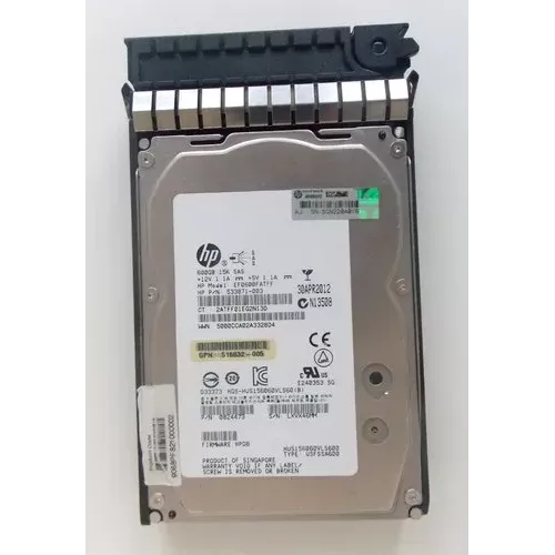 HP EVA 600GB SAS 6Gbps 15K 3.5 inch HDD 635330-001