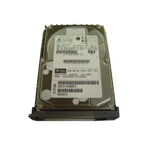 SUN 73gb 10k rpm 2g 3.5 inch FC hard disk 390-0122-05