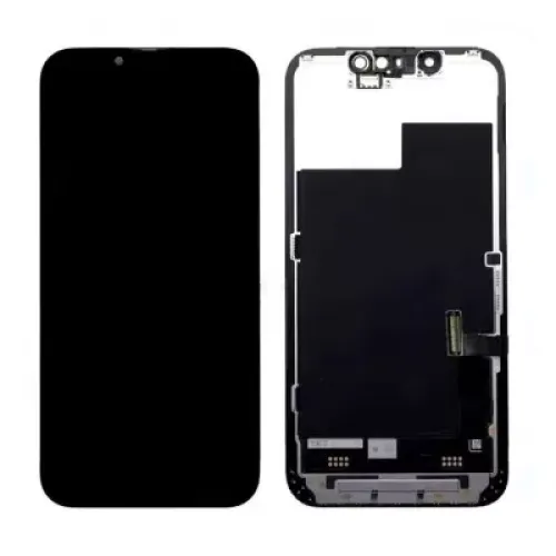 LCD with Touch Screen for Apple iPhone 13 Mini - Black (Display Glass Combo Folder)