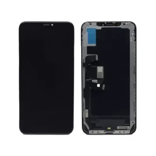 LCD with Touch Screen for Apple iPhone XS Max - Black (Display Glass Combo Folder)