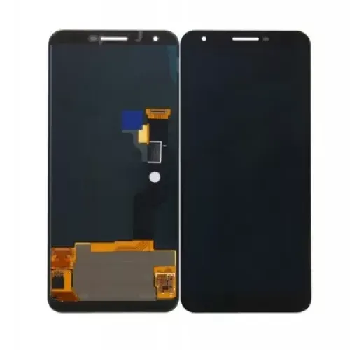 LCD with Touch Screen for Google Pixel 3A - Black (Display Glass Combo Folder)