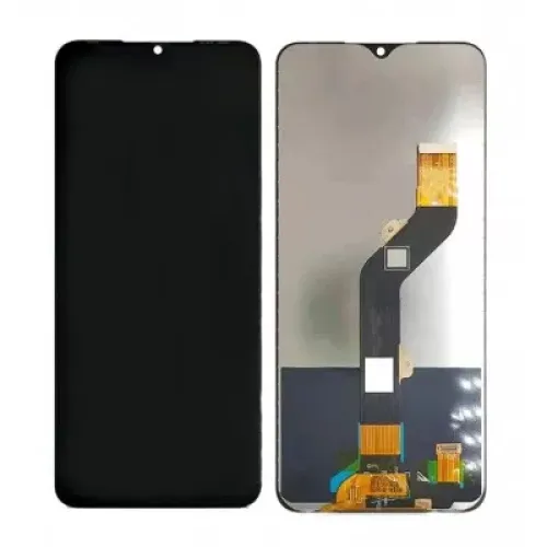 LCD with Touch Screen for Infinix Hot 10 play X688 - Black (Display Glass Combo Folder)