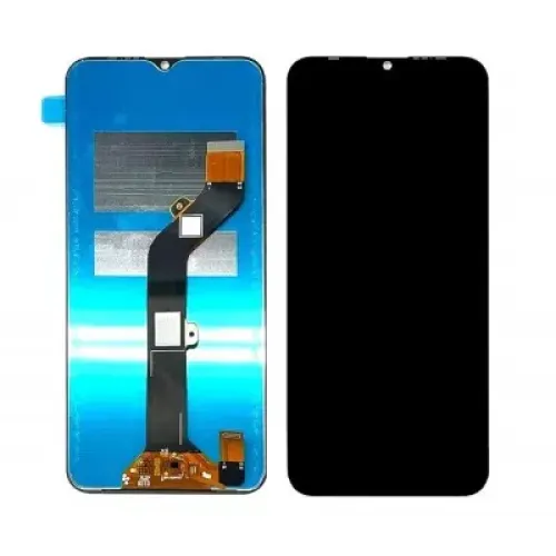 LCD with Touch Screen for Infinix Smart 5 - Black (Display Glass Combo Folder)