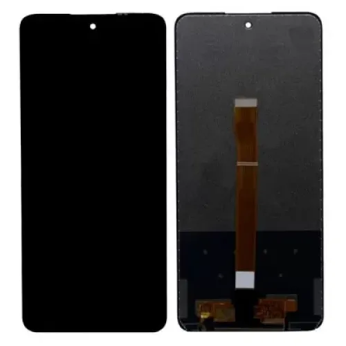 LCD with Touch Screen for Micromax IN 1 - Black (Display Glass Combo Folder)