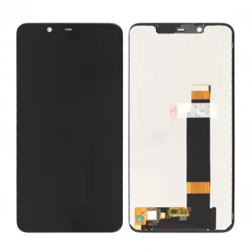 LCD with Touch Screen for Nokia 5.1 Plus - Black ( Display Glass Combo Folder)