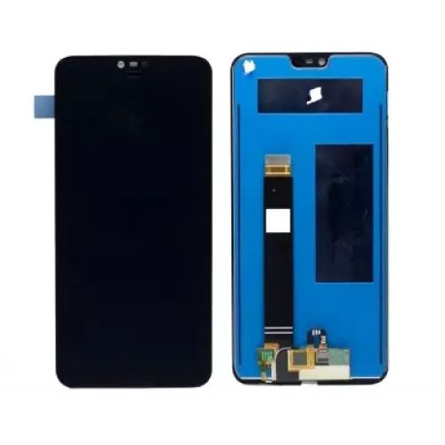 LCD with Touch Screen for Nokia 6.1 - Black (Display Glass Combo Folder)