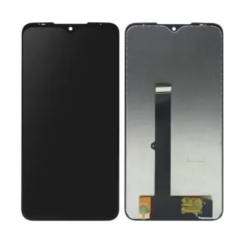 LCD with Touch Screen for Motorola One Macro - Black (Display Glass Combo Folder)