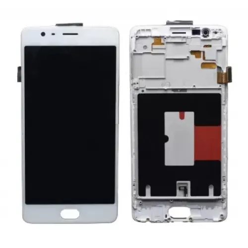 LCD with Touch Screen for Oneplus 3T - Black (Display Glass Combo Folder)