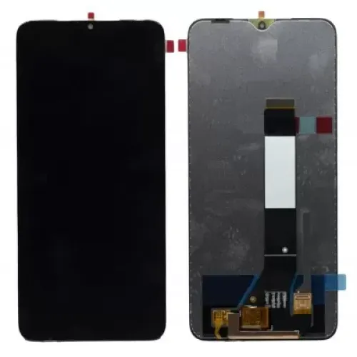 LCD with Touch Screen for Xiaomi Redmi 9 power - Black (Display Glass Combo Folder)