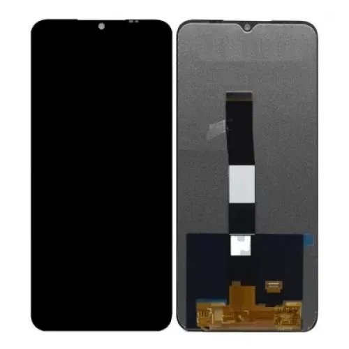 LCD with Touch Screen for Xiaomi Redmi 9i Sport - Black (Display Glass Combo Folder)