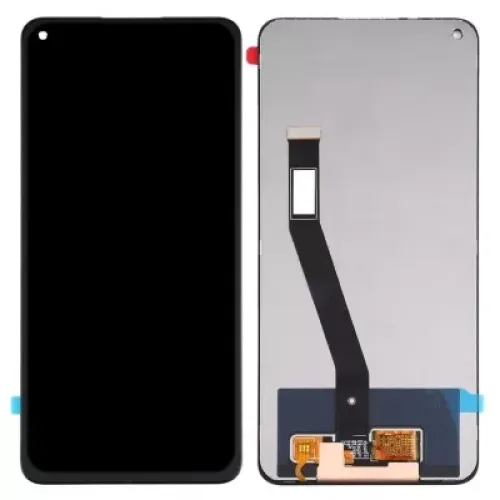 LCD with Touch Screen for Xiaomi Redmi Note 9 - Black (Display Glass Combo Folder)