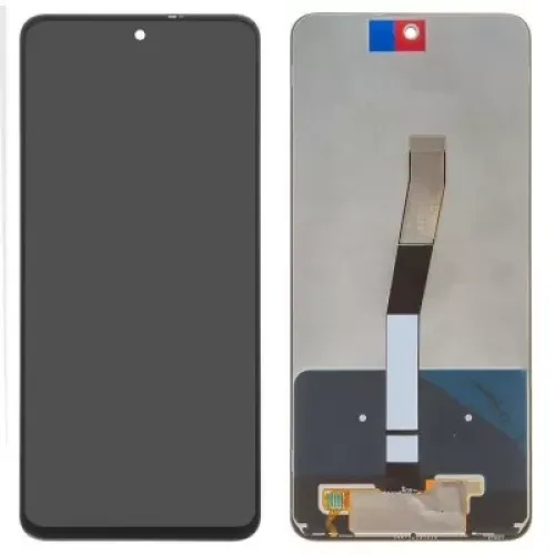 LCD with Touch Screen for Xiaomi Redmi Note 9S - Black (Display Glass Combo Folder)