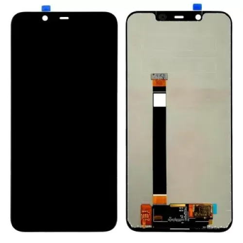 LCD with Touch Screen for Nokia 8 - Black ( Display Glass Combo Folder)