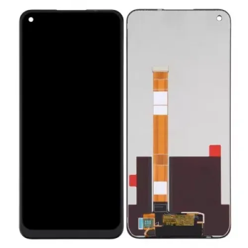 LCD with Touch Screen for Oppo A53s 5G - Black (Display Glass Combo Folder)