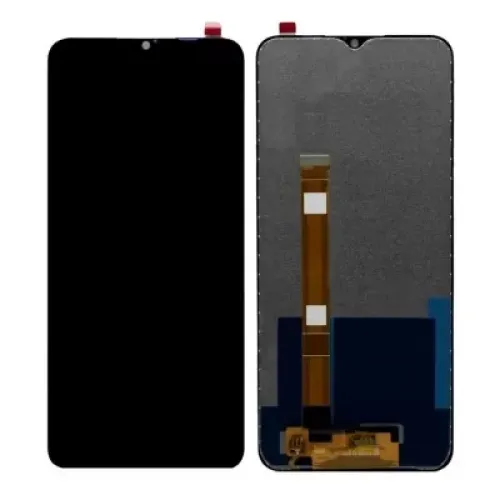 LCD with Touch Screen for Realme 5 - Black (Display Glass Combo Folder)