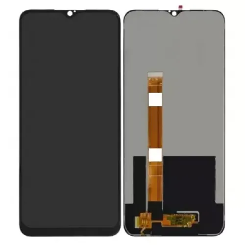 LCD with Touch Screen for Realme 6i - Black (Display Glass Combo Folder)