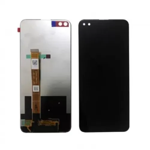 LCD with Touch Screen for Realme X3 - Black (Display Glass Combo Folder)