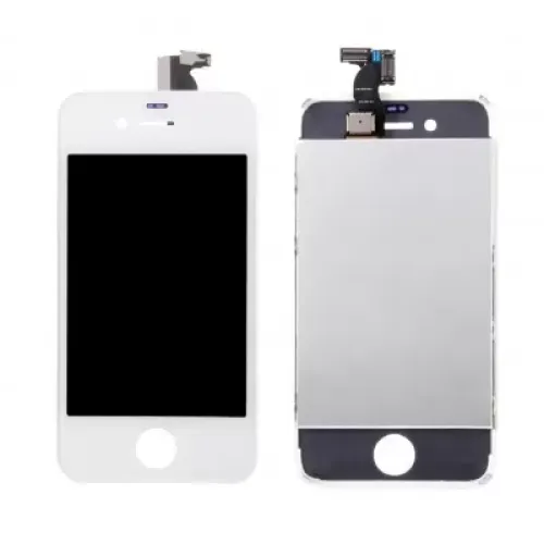 LCD with Touch Screen for Apple iPhone 4s - Black (Display Glass Combo Folder)