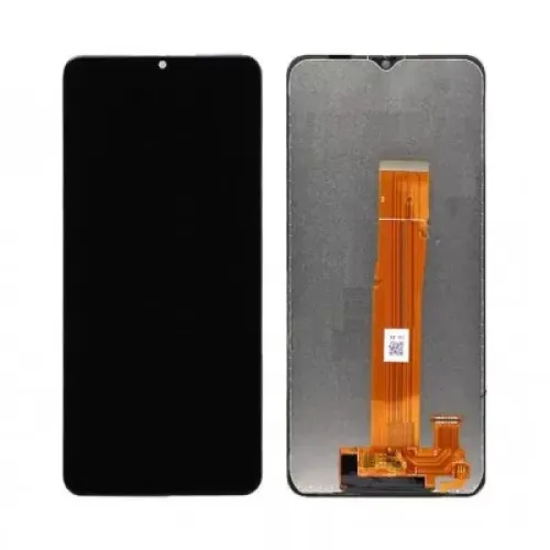 LCD with Touch Screen for Samsung Galaxy A12 universa - Black (Display Glass Combo Folder)