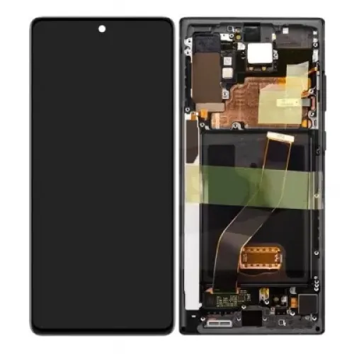 LCD with Touch Screen for Samsung Galaxy Note 10 Plus - Black (Display Glass Combo Folder)