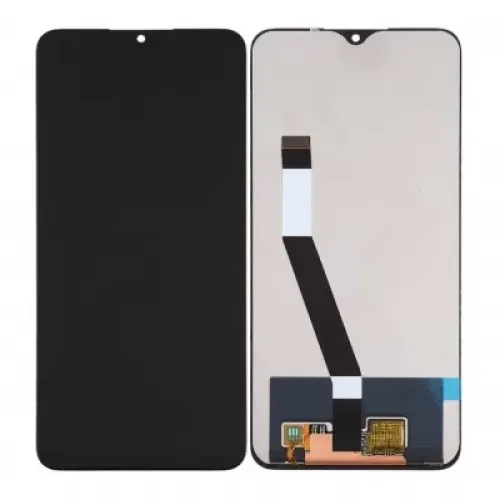 LCD with Touch Screen for Poco M2 - Black (Display Glass Combo Folder)