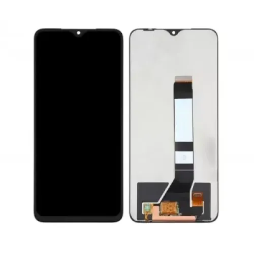 LCD with Touch Screen for Poco M3 - Black (Display Glass Combo Folder)