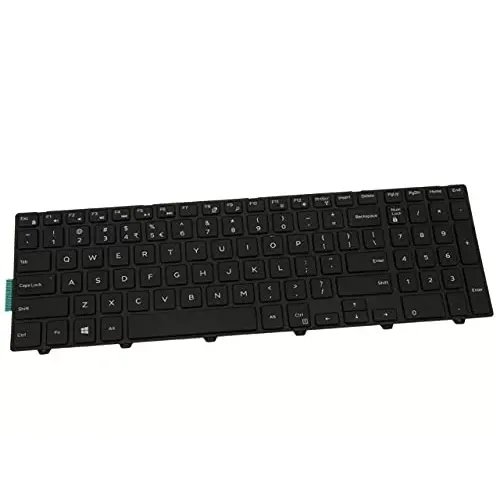 Vanfly Laptop Keyboard for Dell Inspiron 3000 Series