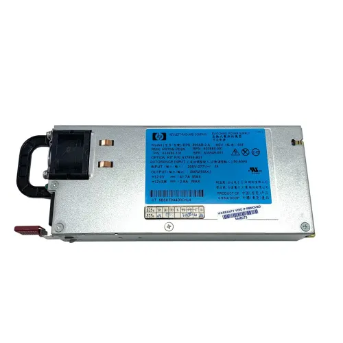 HP 500W 1U 277V Efficient Power Supply 637654-B21