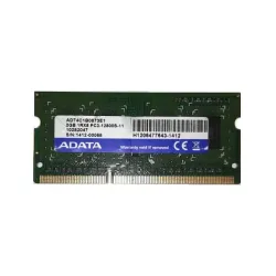 Adata Laptop RAM 2GB DDR3 PC3 1RX8 PC3-12800S-11