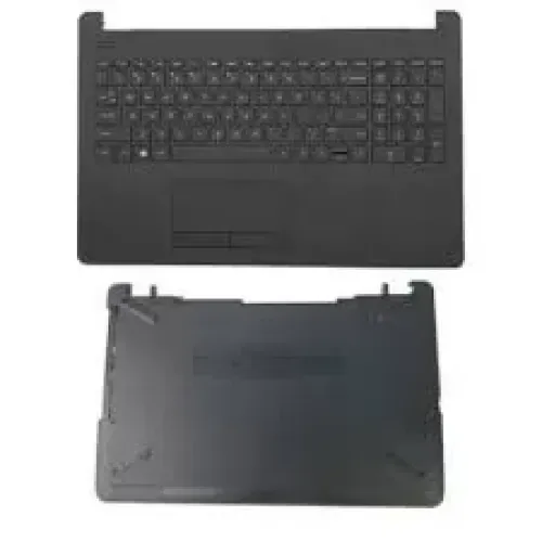 Back body Cover for HP 15-BS 15-BW 15T-BR 15T-BS 15Q-BU 250 G6 Touchpad Palmrest Bottam Base whith Keyboard Body original black