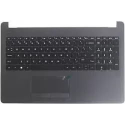 Back body Cover for HP 15-BS 15-BW 15T-BR 15T-BS 15Q-BU 250 G6 Touchpad Palmrest Bottam Base whith Keyboard Body original black