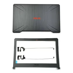 Asus TUF Gaming FX504 FX504GD FX504GE FX80 FX80G top panel screen cover with hingis abh