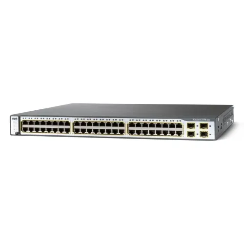 Cisco Catalyst 3750 Series 48 Ports Managed Switch WS-C3750-48PS-S