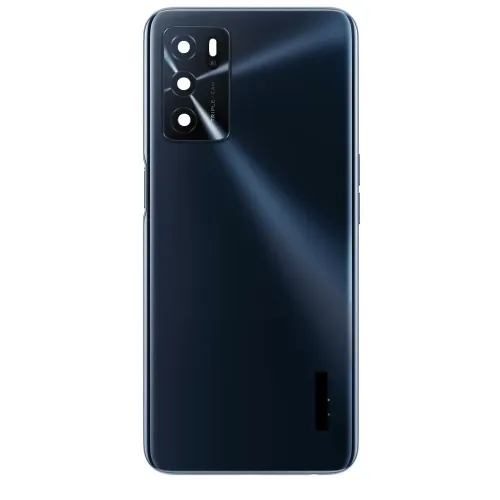 Replacement Back Housing for Oppo A16 - Crystal Black