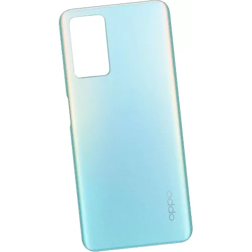 Replacement Back Housing for Oppo A76 - Glowing Blue