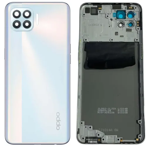 Replacement Back Housing for Oppo F17 Pro - Metallic White